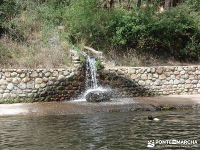 Paseo y Baño por el Valle y Río Tiétar;rutas por la comunidad de madrid embalse madrid callejones